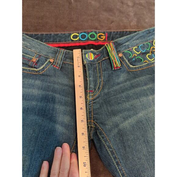 Coogi Embroidered Jeans Women's 5/6 33 1/2L - Picture 14 of 14